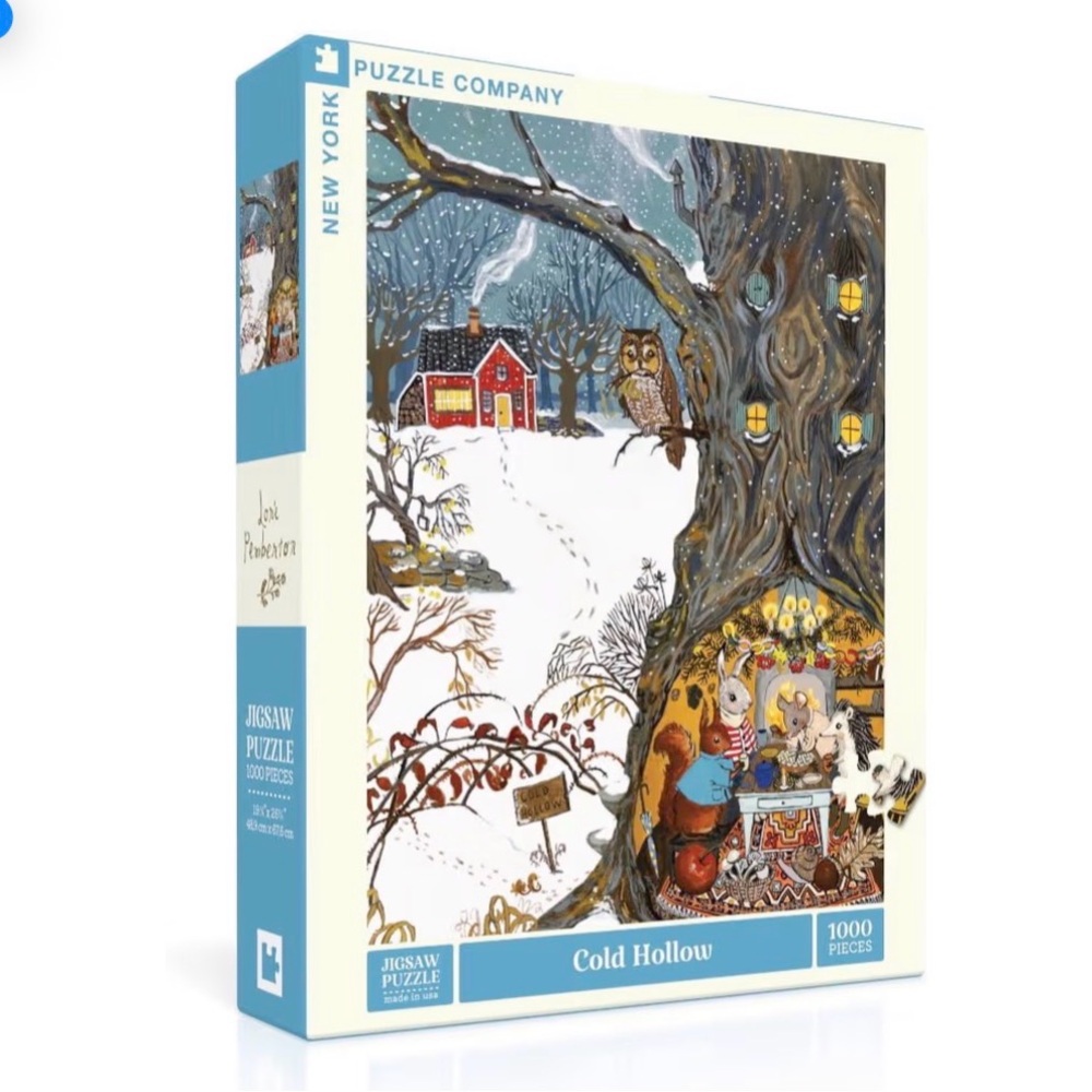 New York Puzzle Company - Loré Pemberton Cold Hollow - 1000 Piece Jigsaw Puzzle